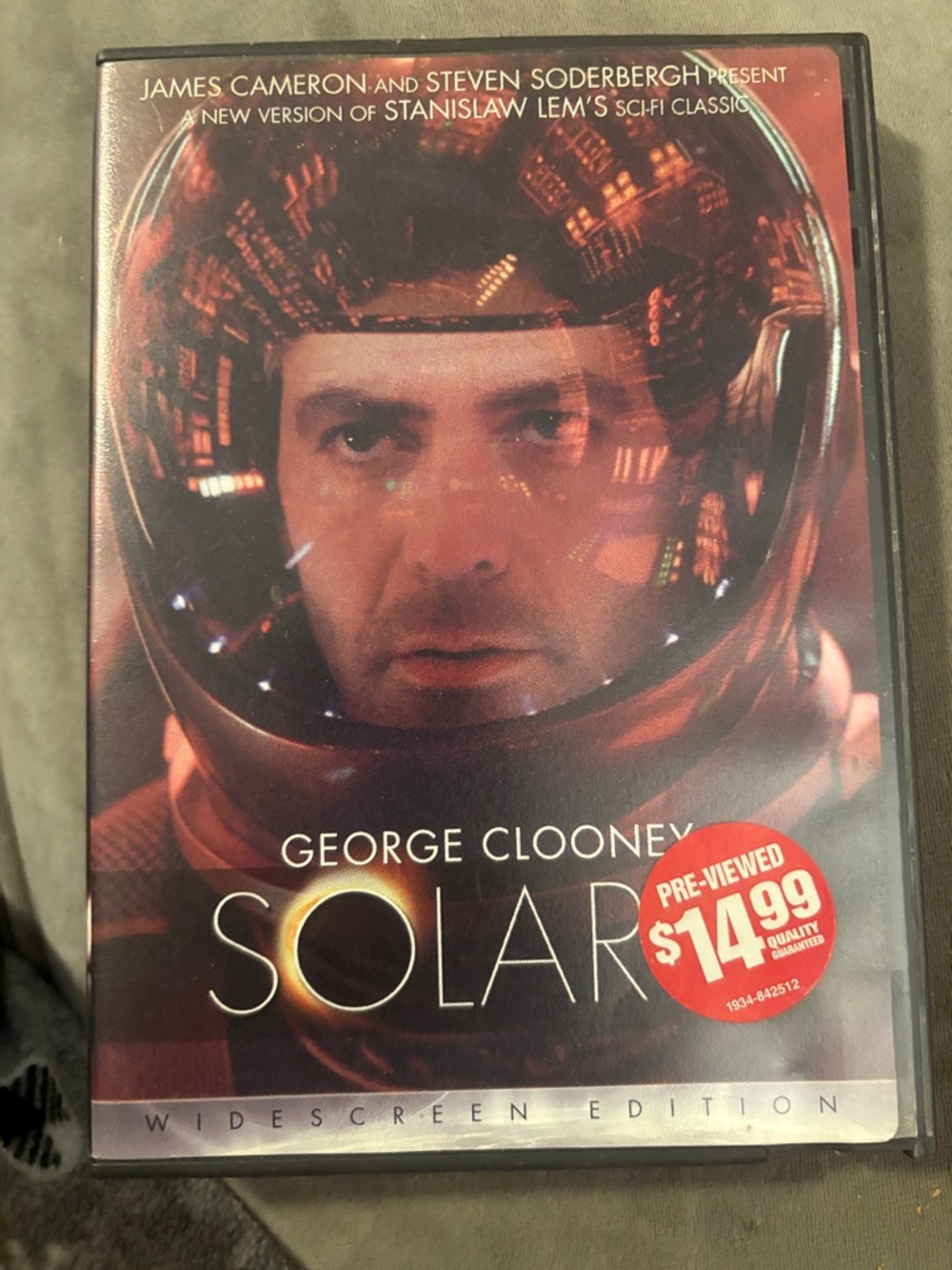 Solaris (Widescreen Edition) - George Clooney - Red Cover